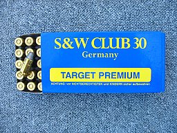 Munition, S&W Smith & Wesson Club 30, .45 ACP/Auto, rar