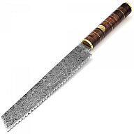 Custom Damascus Steel Chef Knife Damast Küchen Messer With WOOD Handle kostenloser versand