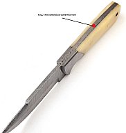 Damast Messer sehr schönes Hand geschmiedetes Damascus Knife 4161