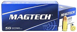 1000 Stück Magtech 9 mm Luger Vollmantel 8,0g/124grs