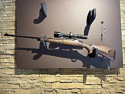 Frankonia Repetierbüchse Mod. 98 Kal.: 6,5x68 mit schönen Gravuren und Zielfernrohr