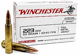 Winchester .223 Remington Vollmantel 55 gr