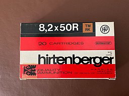 Munition Hirtenberger 8,2x50R TM RK 196gr 20Stück