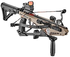 230 fps Recurve-Pistolenarmbrust: Cobra RX 130 lbs schwarz neu Ek Archery mit Zubehör