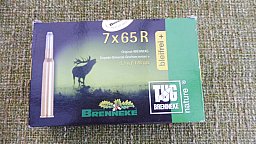 Brenneke 7x65R TUG bleifrei 160grs. 10,4g. 20 Stück ***********ansehen kostet nichts***************