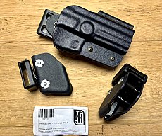 set P226 X Five Holster kydex mit 2 H&S Magazintaschen IPSC / Mehrdistanz