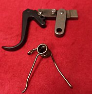 Schweizer K31 Abzug komplett und Abzugsfeder