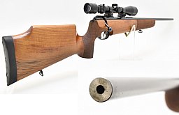 WALHER / ULM Modell KJS EL - Büchse im Kaliber .22 Hornet mit ZF 3-9x40