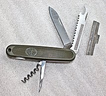 BUNDESWEHR TASCHENMESSER OLIV - NEU!