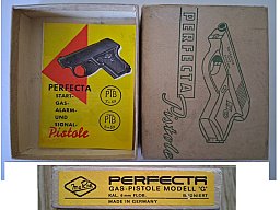 Schachtel und Gebrauchsanleitung für MaRie Perfecta "G" PTB 7/8-69