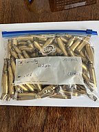 100 Hülsen .308 von Hornady sortenrein gebraucht, unbehandelt