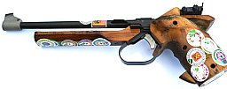 Freie Pistole KK-Matchwaffe Sportpistole Hämmerli 150 Kal. .22 l.r., Bj. 1974
