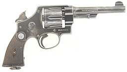 Revolver Polizeiwaffe Smith &Wesson M 1917 Military & Police Kal. .45 Auto, Brasil 1937