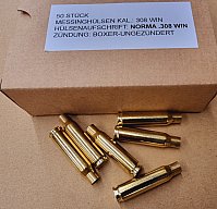 .308win Boxer-Hülsen Norma 50 stk. # SSZ Berka