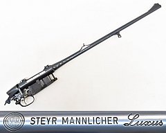 STEYR - MANNLICHER " LUXUS " Repetierer ( System mit Lauf ) im Kaliber .30-06 Springfield