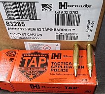.223/62grs TAP Barrier SP Hornady No.83285 20 stk. Angebot. # SSZ Berka