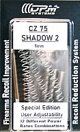 DPM SYSTEMS MS-CZ/12 12 Setting ! Rückstoßdämpfersystem für CZ Shadow 2 Pistole Federführungsstange