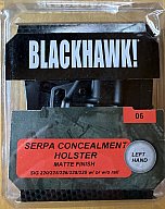 [QB] original verpacktes Blackhawk Serpa Concealment Holster für Linkshänder