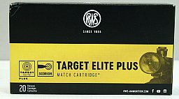 20 Schuss RWS TARGET ELITE PLUS RIFLE MATCH MUNITION .223 Rem. 52gr 3,36g SCORION #2411633 Patronen