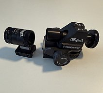 Walther Visionic Match-Diopter + CENTRA Korntunnel M18 - NEU