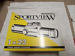 Red Dot Bushnell Sportview 1x23