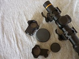 Leupold Zielfernrohr Vario VX3 1,5-5x20 Drückjagd zwei Montagen Picatinny Weaver 11mm