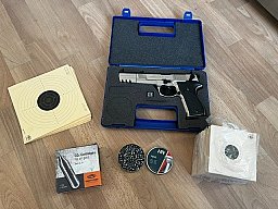 Umarex Walther CP vernickelt