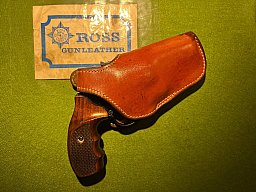 ROSS CROSSDRAW GÜRTEL REVOLVERHOLSTER S&W K/L COLT BAUÄHNLICHE 2,5-3,0"