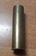 Alte Schrotpatrone S.Paulo Kaliber 24 Messing
