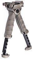 AR-15 Griff mit Zweibein Stahl / Bipod Combo Grau GT Edition