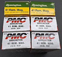 .41 Rem Mag Munition .41 Remington Magnum 300 Schuss