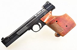 HÄMMERLI KK - Pistole Modell 215 im Kaliber .22 LR mit Reservemagazin