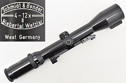 SCHMIDT & BENDER Zielfernrohr 4 - 12 x 42 mit Diavari Absehen 1
