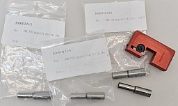 Set aus K&M Hülsenhalsabdreher und 4 Führungsdornen