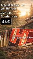 Hornady 7x64 SPFI GMX 140 grs. BLEIFREI 2500 Schuss vorhanden