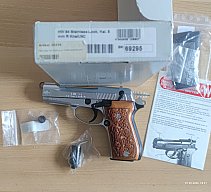 Weihrauch HW 94 Nickel PTB 855 neuwertig mit Holzgriff