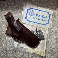 Ross Lederholster - K-Frame Revolver, 4 Zoll 4" - Colt, Smith & Wesson, S&W