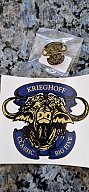 Krieghoff Big Five Anstecknadel/Pin und Aufkleber
