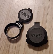 Meopta Flip Caps Zielfernrohrschutz aus Alu