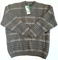 Greenwear Foresta Pullover 7120, grün kariert Gr. 58 ---NEUWARE---