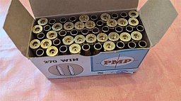 50 PMP Neuhülsen .270 Win