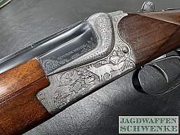 Bockdoppelflinte Merkel Mod. 201E Sensationeller Zustand BJ. 71