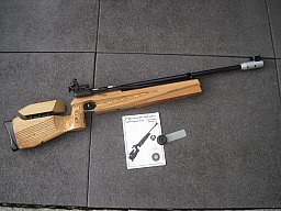 Matchluftgewehr Feinwerkbau Mod.601 - RECHTS - CENTRA Ringkorn / Adlerauge 0,75 / Auflagekeil