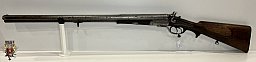 Historischer Hahndrilling mit Roux-Verschluss – Kal. 8x57 IR & 16/65 – Suhler Fertigung um 1910