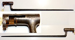 Tüllenbajonett, 3-Kantklinge 47 cm