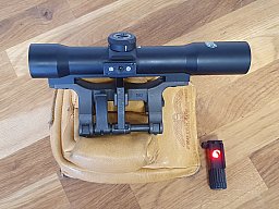 Bundeswehr Zielfernrohr Hensoldt Wetzlar Fero Z-24, HK G3, Selbstladegewehr