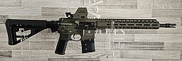 Neuware - Schmeisser AR15 M4FL OD Green 14,5" .223Rem. im Set mit Zieloptik - versandkostenfrei !
