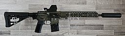 Neuware vom Fachhandel - Schmeisser AR-15 M4FL OD Green 14,5" Kal. .223Rem. - Komplettset