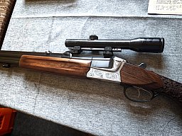 Krieghoff Teck .500NE inkl. Austauschlauf 12/70 Bockdoppelflinte