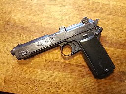 Steyr M 1912, Steyr-Hahn, 9x23, 9mm Steyr, 1918